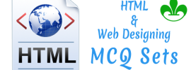 html and web designing mcq sets