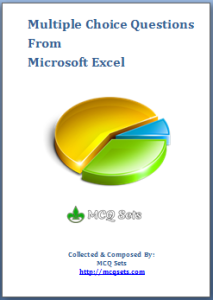 Download Microsoft Excel MCQ Bank