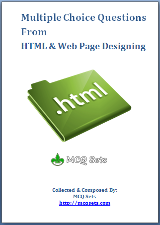 HTML MCQ Bank in PDF