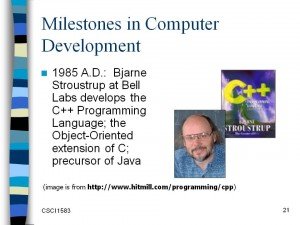 Computer Milestones – Trace the history