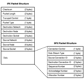 IPX SPX Protocol Structure IPX SPX Protocol Structure