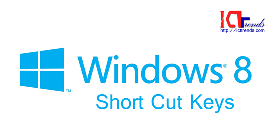Windows 8 Short Cut Keys