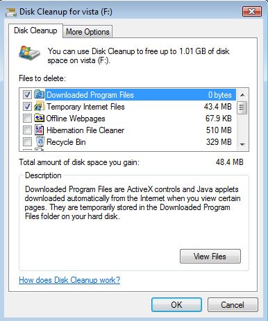 Windows Disk Clean Up Tool