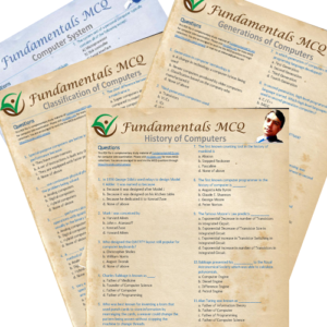 Computer Fundamentals Chapterwise MCQ Question Papers